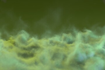 Abstract background creative illustration of mystic sky concept with lights bokeh effect you can use for decoration purposes