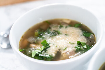 White bean soup