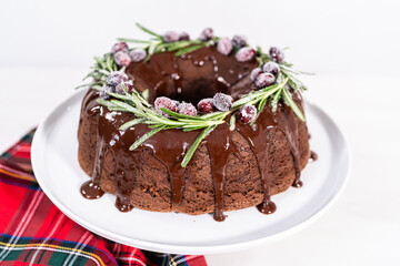 Chocolate bundt cake