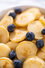 Mini pancake cereal