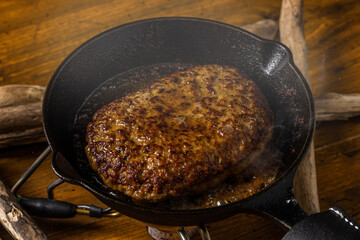 ハンバーグ Hamburger steak to cook at home