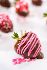 Chocolate covered strawberries