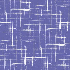 Abstract geometric grunge stripe plaid seamless pattern.