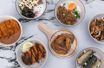 Korean-Japanese Fusion Food and Thai Burgers