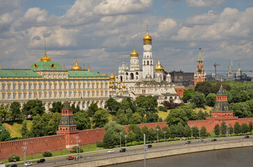 Obraz premium View of Kremlin in Moscow. Russia