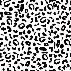 Animal skin. Vector texture. Imprint. Decorative background. Safari seamless pattern. Wildlife