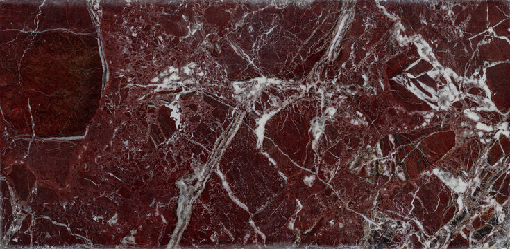 Red marble texture of high resolution