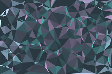 Abstract polygonal background. Triangular geometric pattern. Vector illustration.