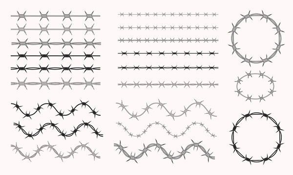 Barbed Wire Brush Images – Browse 1,438 Stock Photos, Vectors, and Video |  Adobe Stock