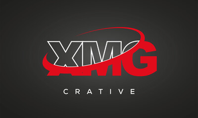 XMG letters creative technology logo design	