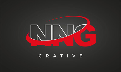 NG letters creative technology logo design
