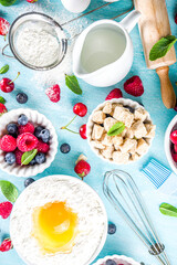 Summer baking background