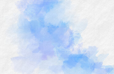 abstract watercolor background blue