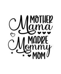 Mother’s Day Svg Bundle, Hand lettered SVG, Happy Mother's Day svg files, Funny Mom quotes svg, Mother's Day Design, Mother's Day Gift