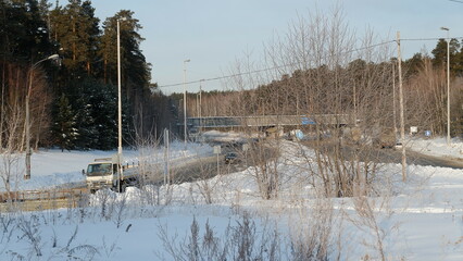 river in winter