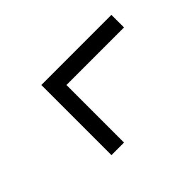 Obraz premium Arrow Back Icon, Arrow Back Vector