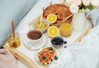 Breakfast in bed
