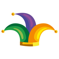 mardi gras joker hat © Gstudio