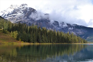 Emerald Lake is located in Yoho National Park, British Columbia, Canada. Yoho National Park is one of the 4 contiguous National Parks in the heart of Canada's Rocky Mountains.