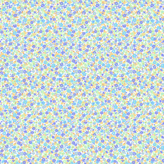 Seamless and liberty style cute floral pattern,