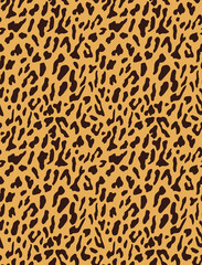 Leopard pattern print design seamless