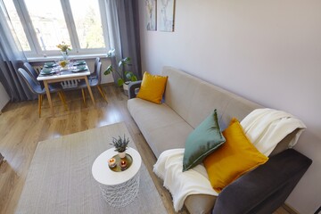 Nowoczesne, jasne mieszkanie  © arteffect.pl