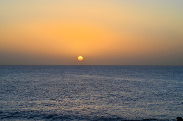 Spain, Canary Island, sunset