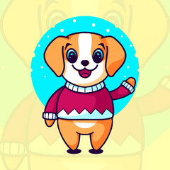 Cute Dog Character