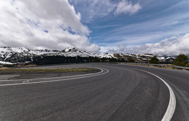 Andorra - Port de Envalira - Zufahrtsstraße