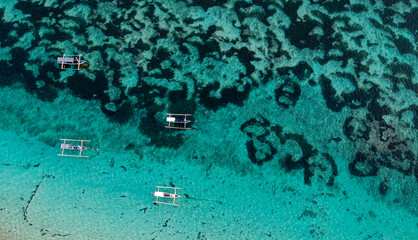 High angle view of Pandawa Beach in Bali Indonesia. Beauty in nature Bali Indonesia. © masmadz99