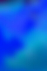 Abstract defocused blue background. Blurred spots and lines. Neon. Background for the cover of a notebook, book. A screensaver for a laptop.