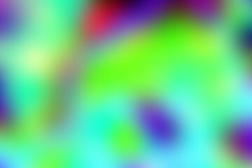 Abstract multicolored background. Blurred spots and lines. Neon. Background for the cover of a notebook, book. A screensaver for a laptop.