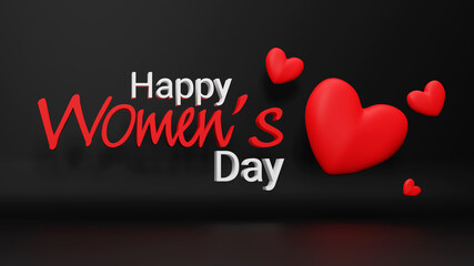 Happy women's day background