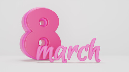 Obraz premium 8th march women's day background 