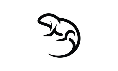 LIZARD LINE LOGO EPS