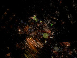 Imaginatory fractal abstract background Image