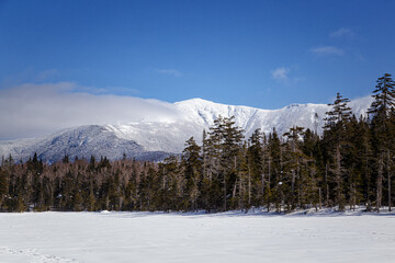 Winter in the White Mountains, New Hampshire