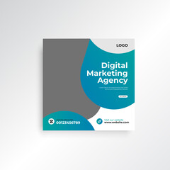 Digital Marketing Agency Promotion Instagram post 
