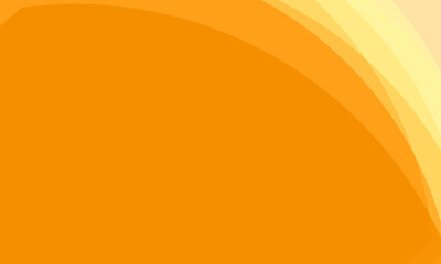 Yellow orange color curve wave line abstract background.