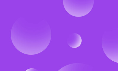 Purple circles gradient on violet abstract background. Modern graphic design element.