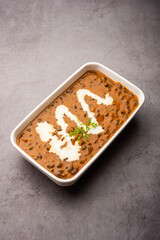 Dal Makhani or Dal Makhni