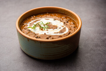 Dal Makhani or Dal Makhni