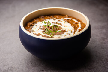 Dal Makhani or Dal Makhni