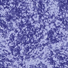 Stof per meter Naadloze patroon textuur bloeiende hortensia paars lila zeer peri © Yuliya Khruslova
