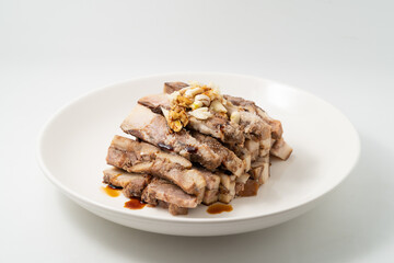 Braised pork head and pork, a special dish of Northeast China