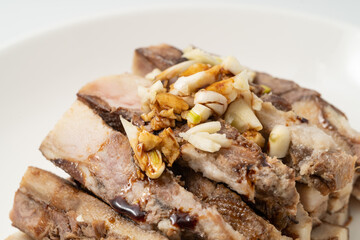 Braised pork head and pork, a special dish of Northeast China
