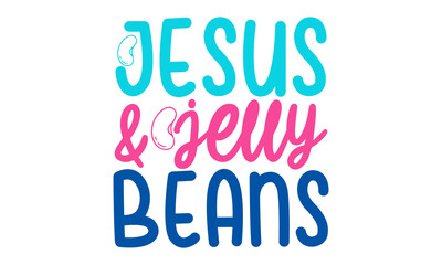 Jesus-&-jelly-beans, hand lettering vector in trendy gold and black color, banners, posters, pillow cases and stickers design, Words of gratitude for Thanksgiving day fall season for cards
