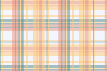 Seamless tartan plaid pattern background with vintage color.