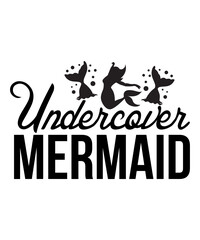 Mermaid SVG, Mermaid Svg Bundle, Mermaid design, Mermaid Svg Files 