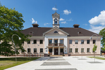 Elva, Estonia, town hall bulding